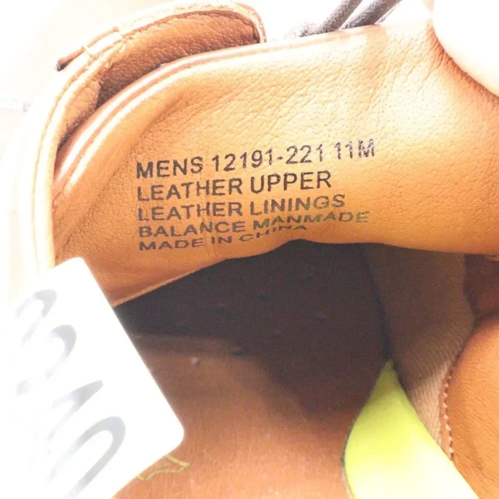 Florsheim Forecast 12191 Men's Size 11M Brown Leather Waterproof Cap Toe Oxford